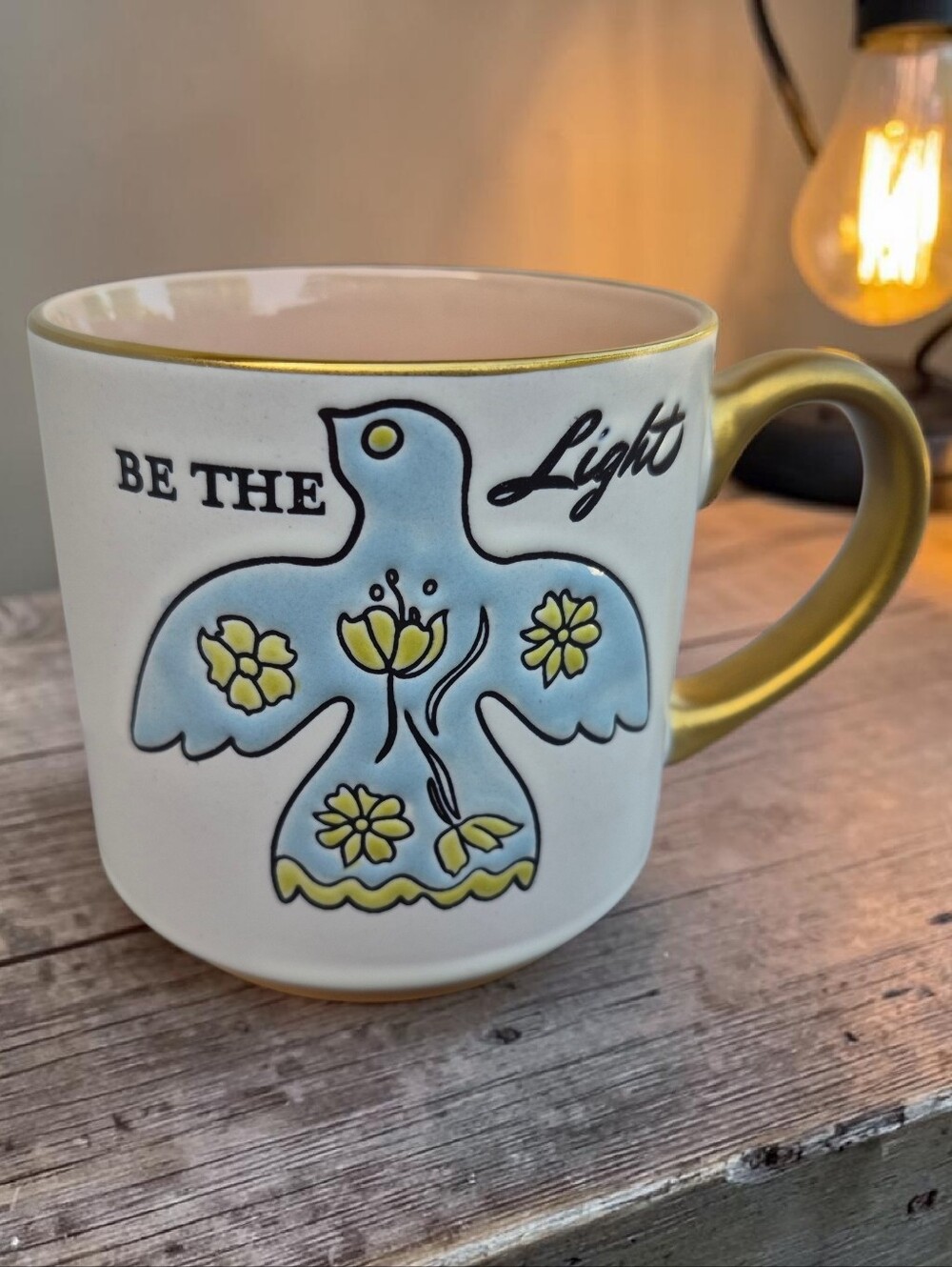 'Be The Light' Ceramic Coffee Mug